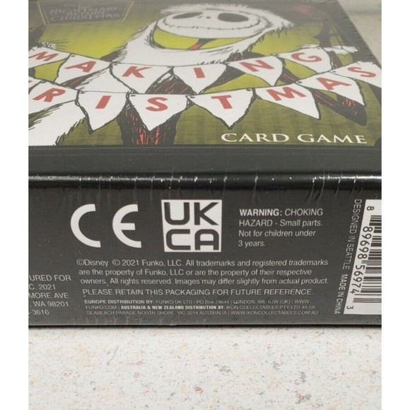 The Nightmare Before Christmas - Making Christmas Card Game - Funko Games 2021 - Picture 7 of 11